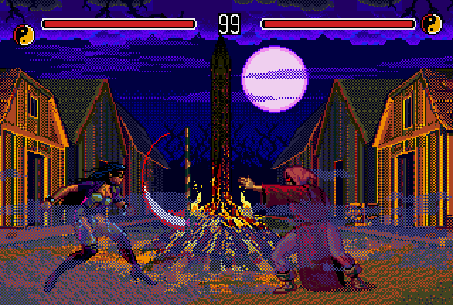 Eternal Champions - Megadrive game screenshot (1993) by Sega